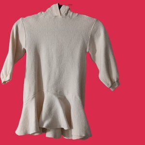 Zara knitwear- fancy collection 5Y color white🤍